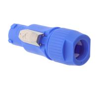 Heavy Duty Angle 3Pin Power Plug for Audio Equipment Reusable Extension Cord End