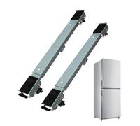 Heavy Duty Appliance Rollers - 1 Pair Universal Mobile Stands For Refrigerator Washing Machine | 1000kg Load-Bearing Iron+PP Rollers | Movable Base For Kitchen Laundry