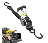 Heavy Duty Automotive Webbing Supplies for Motorcycles Cargo Trailer ATVs | Car Tie Down Straps for Trailers | Auto Self-Retracting Car Hauler Ratchet Straps
