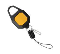 Heavy Duty Badge Holder Pescatori Attrezzatura Strumento di Pesca Chiusura Retrattore Portachiavi Retrattile Pesca Retrattore Cavo
