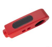 Heavy Duty Bike manubrio Lock con chiavi per moto scooter volante sicurezza, rosso (rosso)