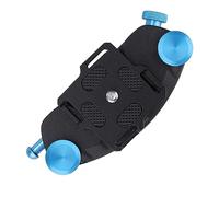 Heavy Duty Camera Zaino Vita Tracolla Cintura A Sgancio Rapido Fibbia Supporto Clip Mount per DSLR Video Gopros Heros Insta360 One Camera Accessori, Blu, taglia unica