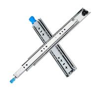 Heavy Duty Cassetti Runners, Cassettiera for cassetti in acciaio con montaggio laterale, serratura a estensione completa, 1 paio di cassette portautensili inrial RV 250-1500 mm(300mm)