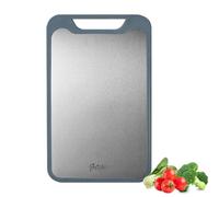 Heavy-Duty Chopping Board, multi-purpose Kitchen Board, non Slip Cutting Board, in acciaio per frutta e cucina, ideale per interni ed esterni
