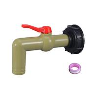 Heavy Duty Container Adapter Water Fittings Garden Irrigation Connector Easy Use Hose Switches Faucet Outlet IBC Adapter