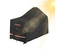 Heavy Duty Cover - BBQ Grill Trolley Protector for Outdoor Use | 42D Oxford Cloth with Anti UV Waterproof Layer, All Season Shield for Garden Backyard Camping Picnic Winter Summer Travel