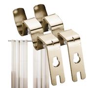 Heavy Duty Curtain Rod Brackets - Tenda Rod Hooks for Wall | Decorative Drapery Rods Hangers Supporti | Drape Rods Hardware Bracket | Drape Bracket Wall Hooks | Drapes Hardware Mounting Brackets