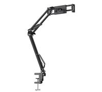 Heavy Duty Desktop Phone Mount for Reading Ergonomic Design Phone Clip for Video Recording Online Classes