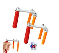Heavy Duty Drywall Carrier Tool with Nonslip Handle Multifunctional Panel Lifting Slabs Door Granite Handle Tool,Ergonomic Back Saver Lifting Clamp Carrier For Renovation Moving (2pcs)