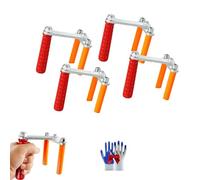 Heavy Duty Drywall Carrier Tool with Nonslip Handle Multifunctional Panel Lifting Slabs Door Granite Handle Tool,Ergonomic Back Saver Lifting Clamp Carrier For Renovation Moving (4pcs)