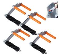 Heavy Duty Drywalls Carriers Tool with Nonslip Handle, Multifunctional Panel Lifting, Ergonomic Back Saver Liftings Clamp for Lifting Slabs Door Granites (4Pcs)