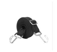 Heavy Duty Elastic Bungee Cords with hooks, 2-Pack Anti-Slip Motorcycle Luggage Straps - Adjustable Tie Down Ropes for Car Roof Rack, Bike, Auto, Travel & Cargo Securing (Black5)