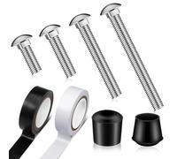 Heavy Duty Flag Stabilizer Kit, Rubber Pole Weight System, Stainless Steel Mooring Bands, Flag Securing Tapes, Outdoor Garden Display, Ceremony Use, 1 Set