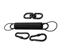 Heavy Duty girevole amaca sedia Hardware Set 1 Molla 2 Fibbie Corda A Prova di corrosione Altalena Esterna Accessori Camping Amaca Sospensione Molla