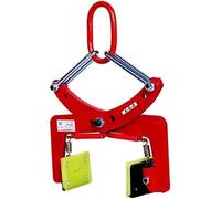Heavy Duty Granite Slab Lifting Clamp - 573-716lbs Adjustable Stone Lifter Fixture, 6in Opening Scissor Clamp for Safe Carrying and Lifting of Granite and Stone(Opening 10in)
