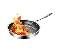 Heavy Duty Griddle - Rust Resistant Uncoated Sauteing Vessel, Durable Chef Catering Frypan, High Heat Sear Deep Saute Base | Flat Iron Steak Cooking Essential for Farmhouse Camping Backpacking Outdoor