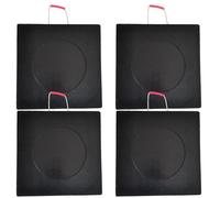 Heavy Duty Gru Leg Pads, tappetino in plastica per gru/pompa per calcestruzzo/camper/stabilizzatore gamba jack, supporta carichi fino a 40 tonnellate