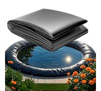 Heavy Duty HDPE Stagno Liner per Pesci & Koi Garden Cascata Durevole Nero Membrana 5 Mil Spessore 6x7mUltimate Protezione per la tua vita acquatica