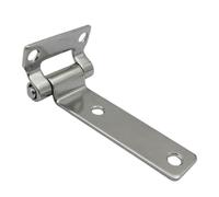 Heavy Duty Hinges - Stainless Hardware for Marine Cabinet | Solid Steel with Thick Deck Hatch, Wooden Case Door Fit, Kitchen Entry Utility, Yacht Garage Workshop Accessory
