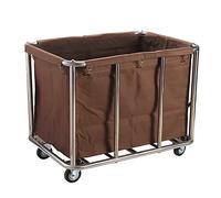 Heavy Duty Industrial Rolling Laundry Cart 12 Bushel (400L) Cesto portabiancheria con ruote Fodera rimovibile Borsa per uso commerciale e domestico Capacità 400 libbre Camion Bulk