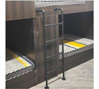 Heavy-Duty Iron Egress Ladder for Basement Window Well, Trailers, Campers, Garage, Metal Dorm Loft Bed, Black, 3.9ft/46.8in/119cm H