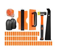 Heavy Duty Laminate Flooring Tool Tapping Block per Plank Heavy Pull Rod Spacers Mallets Lavorazione Del Legno per