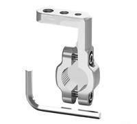 Heavy Duty lega di alluminio Bar Mount Nero (argento) | Compatibile con Hero, per insta360, per dji per osmo, per akaso, presa 1/4-20 inclusa, action cam ready