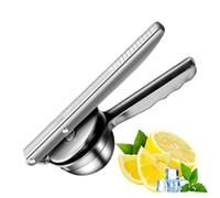 Heavy Duty Lime Squeezer, Lemon Squeezer in acciaio inox, spremiagrumi portatile, spremiagrumi manuale, limoni stampa (C Style)