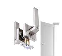 Heavy Duty Lock Handle - Interior Privacy Hardware, Door Lever with Secure Mechanism, Bedroom Office with Durable Metal, Safety Entry Fixture for Bathroom Home Living Room Guest Room Personal Space