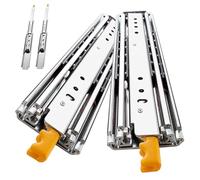 Heavy Duty Locker Drawer Slides - Guide di estensione complete per montaggio laterale per un funzionamento regolare in mobili e mobili