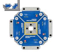 Heavy-Duty Magnetic Angle, Welding Magnets, Triangle Positioning Tool, Dimensioni circa 8 x 5,4 x 1,2 cm Ideal, Soldering and Pipe Installation Holder Kit, Fixed Angle 45/90/ 135/