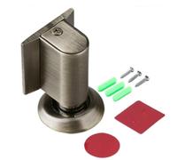 Heavy Duty Magnetic Door Wedge Stopper for Bottom of Door - No Drill Invisible Door Catch Holder, Adjustable Rust-Proof Design to Keep Doors Open for Floor or or Wall Mount