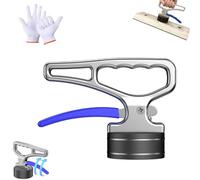 Heavy-Duty Magnetic Pickup Tool, Lifting Portable Material Collector with Quick Release, Strong Lift Magnet Tool Steel Heavy Duty with Ergonomic Handle for Iron Plate (Load capacity 60KG)