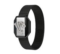 Heavy Duty Magnetic Wristband, Screw Pickup Tool, Adjustable DIY Bracelet with Strong Magnets, Hands Free Holder, Workshop Accessory with Durable Fit Style, Tool Gear for Mechanic Maintenance