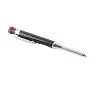 Heavy Duty Mechanical Pencil Carpenter with Sharpener, Deep Hole Marker Pens Heavy Duty Woodworking Pencil for Architect (Nera)