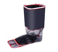 Heavy Duty Mesh Fish Bag Collapsible Fish Basket Square Keeper Telescopic Fishing Basket Bag for Catch and Release Attrezzatura da pesca(28cm*2M)