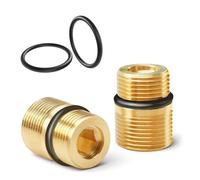 Heavy Duty Metal Pompe Outlet 4500 Adattatori di Uscita Resistente alla Pressione per Macchine di Pulizia Forte Costruzione Doppio Porto Ad Alta Pressione Connettore