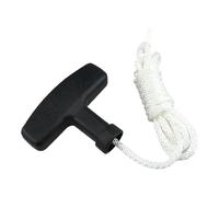 Heavy Duty Mower Recoil Pull Handle - Starter Grip with Cord for Small Engines, Easy Replacement Starter Rope for Garden Equipment, Outdoor Power Tools, Grass Cutter Machines, Landscaping Motor Access