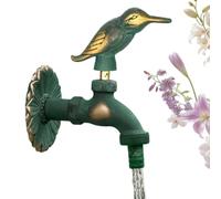 Heavy Duty Outdoor Faucet, Wall Mounted Brass Tap, Bird Handle Design