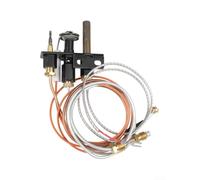 Heavy Duty per montaggio pilota con tubo da 45,7 cm e accenditore pesante | Include termocoppia da 66 cm, termopile da 33 pollici, tubo da 18 pollici, kit completo, compatibile naturale