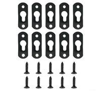 Heavy Duty Picture Frame Hanger Metal Keyhole Fasteners con viti extra, per progetti di decorazione della casa