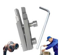 Heavy Duty Pipe Extractor, Faucet Removal Tool Set, Long Internal Puller with Multifunction Design, Metal Pipe Remover Accessory, Broken Extractor with Secure Grip, Plumbing Tool for Repair Expansion