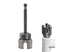Heavy-Duty Pipe Threader Set, Manuale Threading Tool with Nipple Extractor,Tap & Die Applications, Versatile Kit per cavo Installazione in giardino e Farm Use