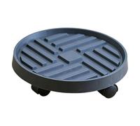 Heavy Duty Plant Roller Stand with Wheels - Lockable Casters Pot Base, Portable Planter Tray for Indoor Outdoor Garden, Balcony, Patio | Flower Pot Transport, Easy Moving Plant Support
