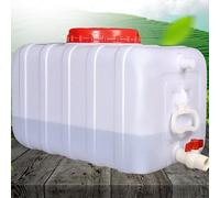 Heavy Duty Polyethylene Water Tank 200L, Barile di stoccaggio portatile con maniglia, bocca larga per il riempimento facile e pulito, BPA gratuito per il campeggio, escursioni, preparazione di emergen