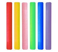 Heavy Duty Pool Noodles 6 Pack - Forte e flessibile Pool Floatation Aid | Versatili tagliatelle d'acqua per lezioni di nuoto, Aqua Fitness e divertimento all'aperto