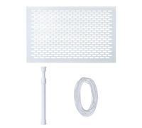 Heavy Duty Pool Shield, Pool Skimmer Leaf Guard, 15,3 x 9,8 in Professional Screen Mesh Nets, Protezione portatile per Poolside, Drenaggio Ditch, Manutenzione calda