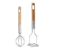 Heavy Duty Potato Masher, Multifunction Hand Whisk Tool, 7.87 Inch Masher with Stainless Steel Build, Ergonomic Kitchen Tool, Food Ricing Press, Mashed Potato Maker for Beans