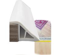 Heavy Duty PVC Transition Moldings for Floor Edge, Tile to Carpet Reducer, Door Way Threshold, Easy Peel and Stick Installation(Milk,1.2-1.5cm 19.7ft)