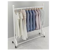 Heavy Duty Rolling Abbigliamento Rack con ruote, Organizzatore di vestiti in metallo, grande capacità per molteplici usi in appendere vestiti e cappotti